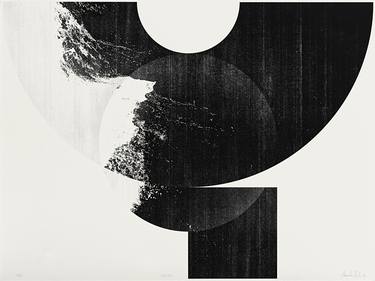 Original Conceptual Abstract Printmaking by Alexandre Liberato