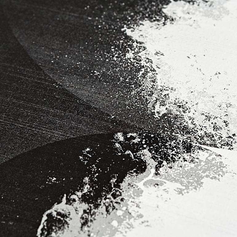 Original Abstract Seascape Mixed Media by Alexandre Liberato