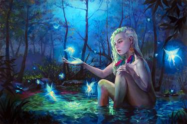 Print of Fine Art Fantasy Paintings by Max Feng
