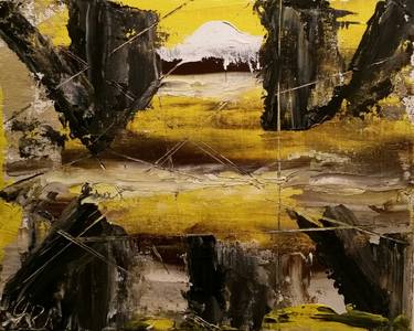 Original Abstract Paintings by Gunter Radinger