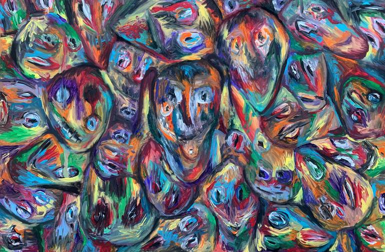 Psychosis Painting by Gerald Fantozzi Saatchi Art