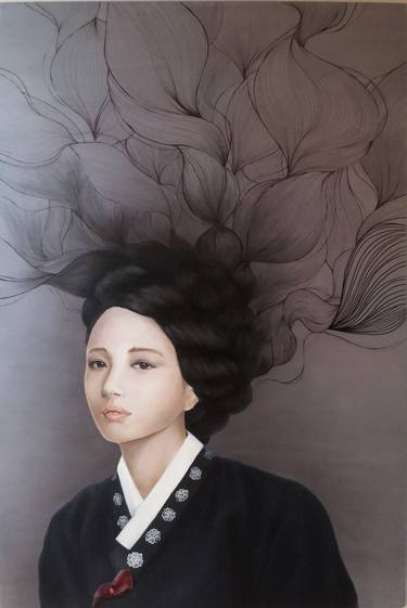Original Women Paintings by Hyunsook Byun