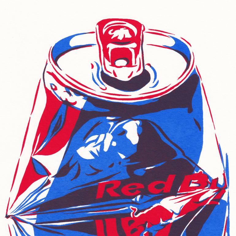 Original Conceptual Food & Drink Painting by Vitali Komarov