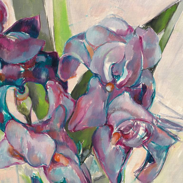 Original Contemporary Floral Painting by Vitali Komarov