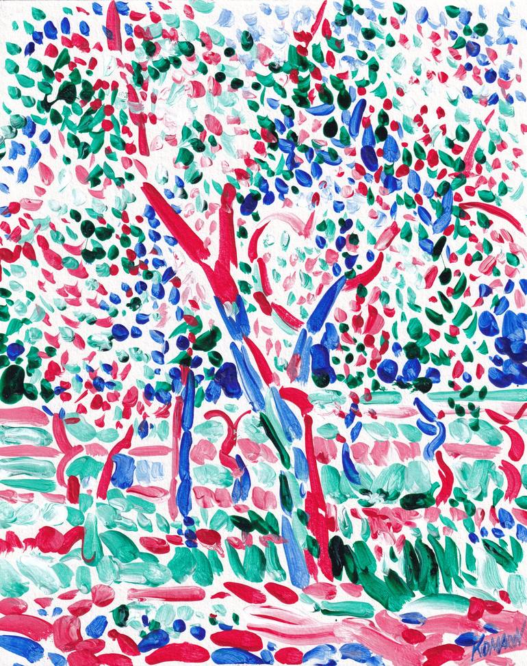 Print of Impressionism Landscape Paintings by Vitali Komarov