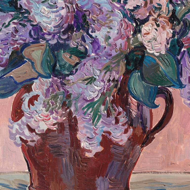 Original Contemporary Floral Painting by Vitali Komarov