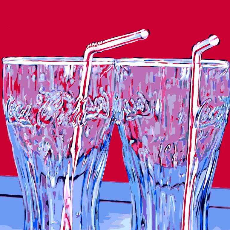Original Abstract Food & Drink Digital by Vitali Komarov