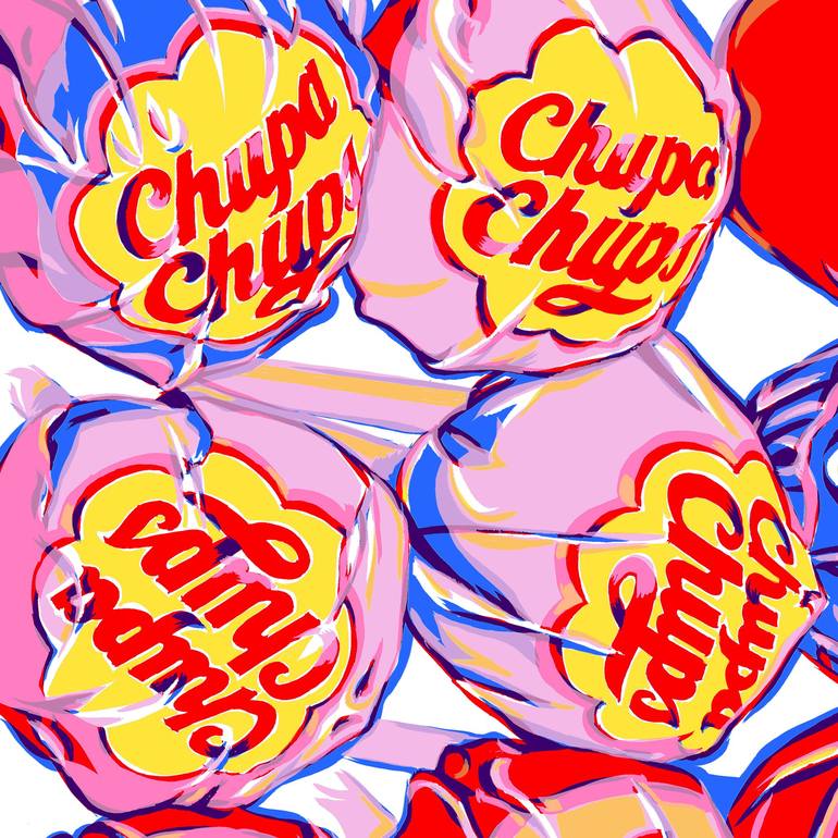 Non Pareil Pops, Pop Art, Unique Art, Pop Art, Candy Art, Hanging Wall Art, Lollipop Art, Fun Art, hotsell Conversation Piece