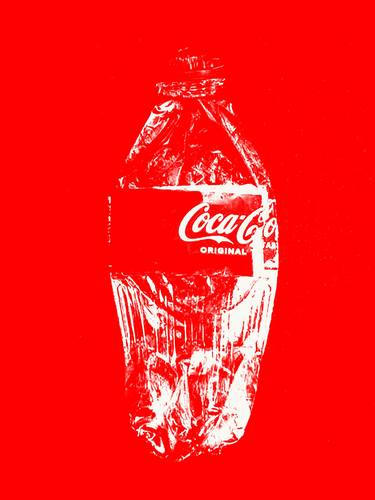 Coca-Cola large abstract red kitchen pop art thumb