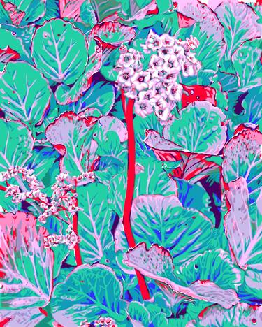 Print of Contemporary Floral Digital by Vitali Komarov