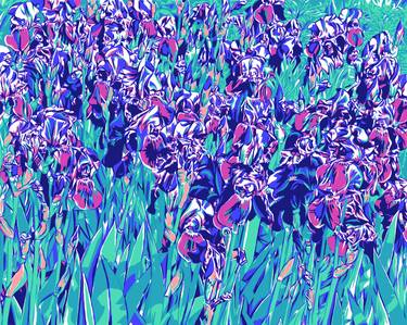 Original Contemporary Floral Digital by Vitali Komarov