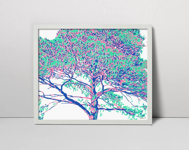 Original Figurative Landscape Painting by Vitali Komarov