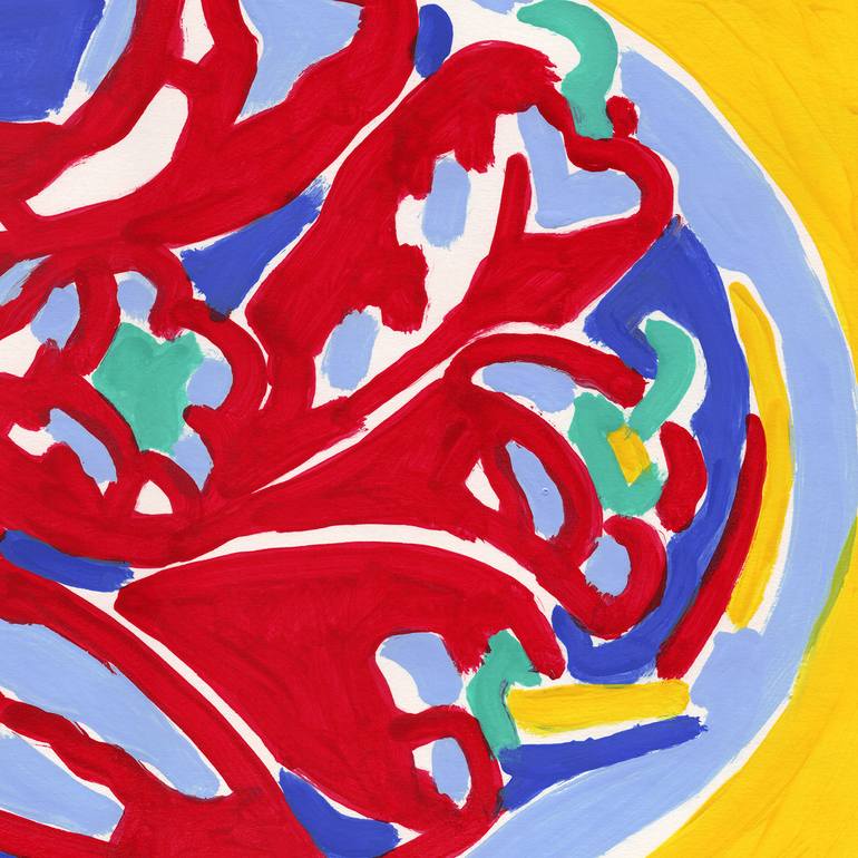 Original Conceptual Food & Drink Painting by Vitali Komarov