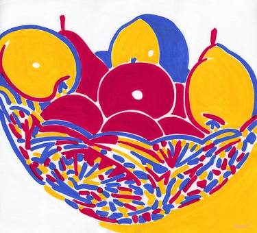 Print of Expressionism Food Paintings by Vitali Komarov