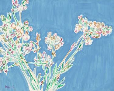 Print of Art Deco Floral Paintings by Vitali Komarov