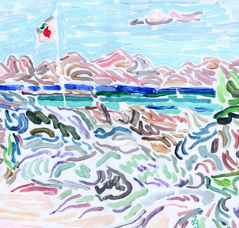 Original Seascape Painting by Vitali Komarov
