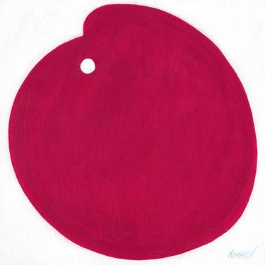 Apricot fruit painting minimalism conceptual colorful original thumb
