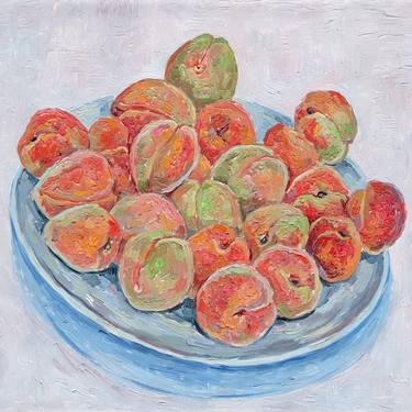 Original Impressionism Food Paintings by Vitali Komarov