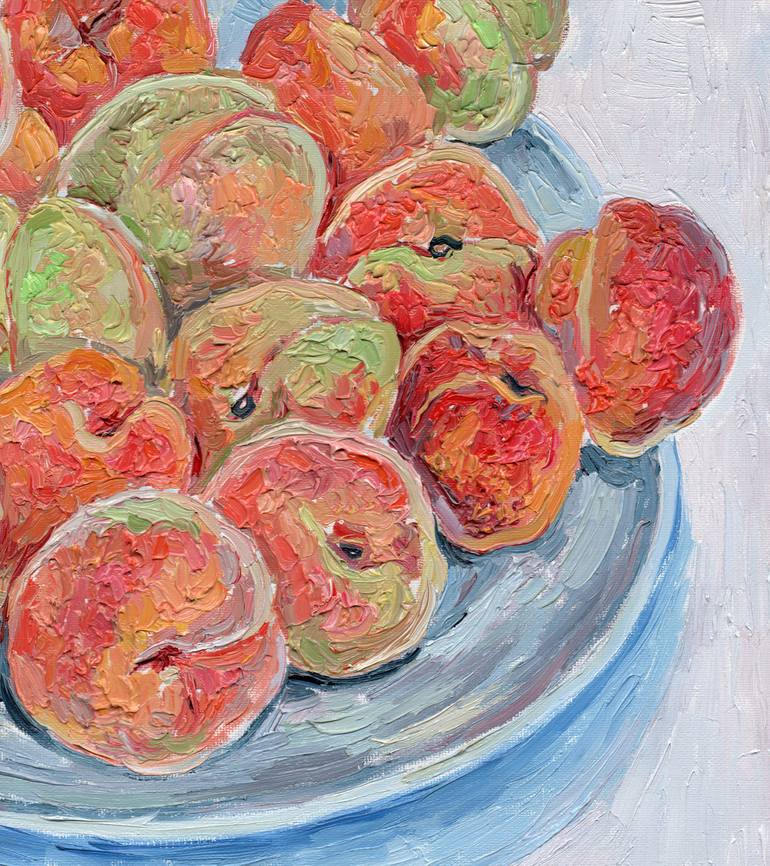 Original Impressionism Food Painting by Vitali Komarov