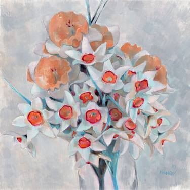 Print of Floral Paintings by Vitali Komarov