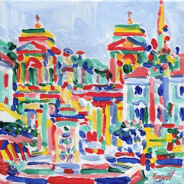 Print of Impressionism Architecture Paintings by Vitali Komarov