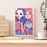 Monster High dolls painting Girls original pop art