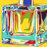 Perfume bottle painting Fashion original pop art colorful artwork