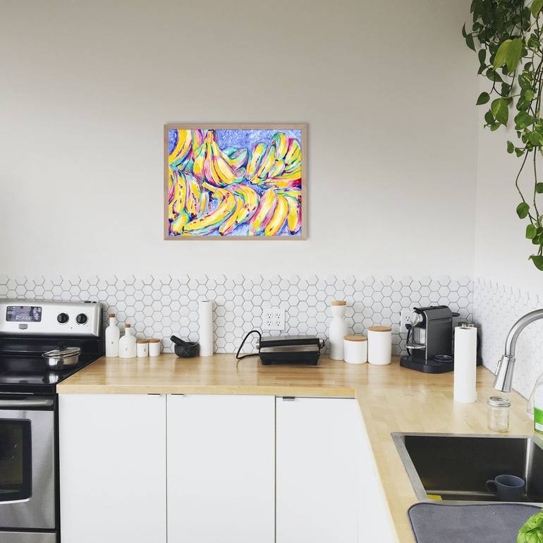 Original Expressionism Still Life Painting by Vitali Komarov