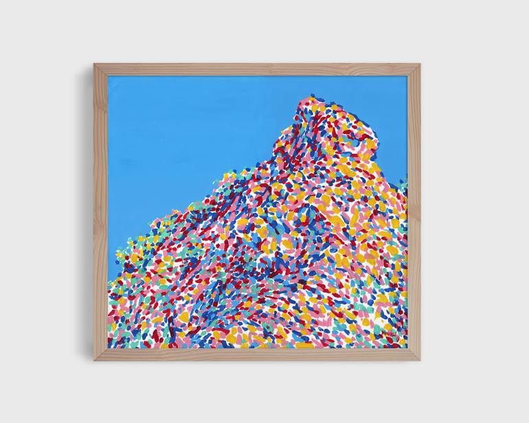 Original Expressionism Landscape Painting by Vitali Komarov