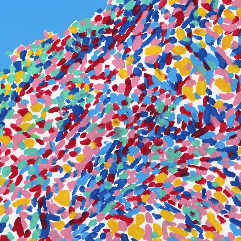 Original Expressionism Landscape Painting by Vitali Komarov