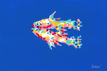 Print of Realism Fish Paintings by Vitali Komarov