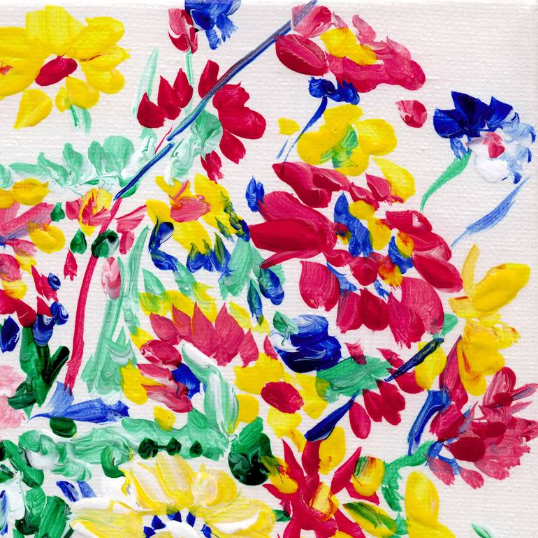 Original Floral Painting by Vitali Komarov