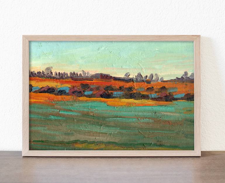 Original Landscape Painting by Vitali Komarov