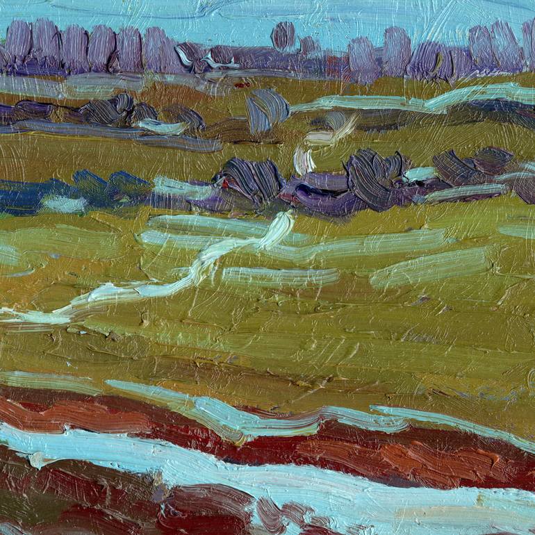 Original Landscape Painting by Vitali Komarov