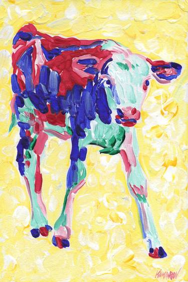 Print of Expressionism Animal Paintings by Vitali Komarov