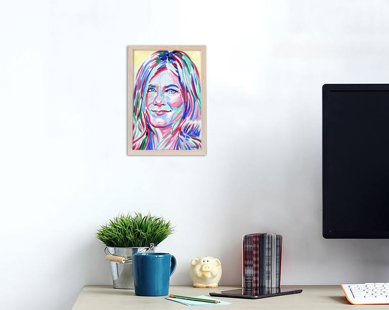 Original Realism Portrait Painting by Vitali Komarov