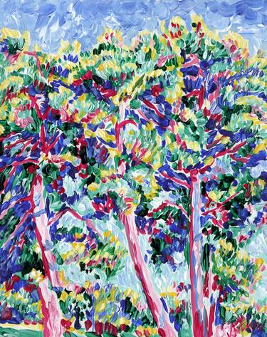 Print of Tree Paintings by Vitali Komarov