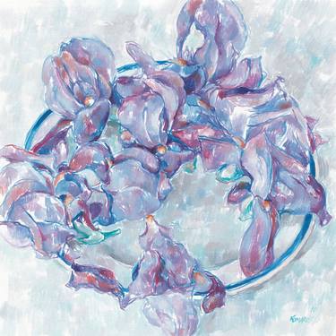 Print of Abstract Floral Paintings by Vitali Komarov