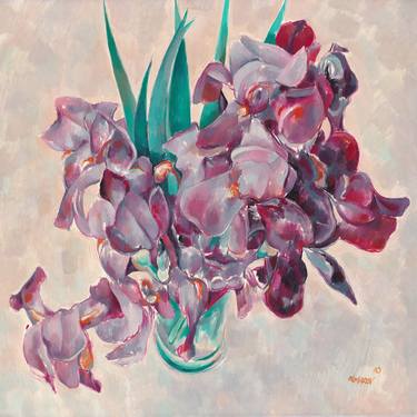 Print of Modern Floral Paintings by Vitali Komarov