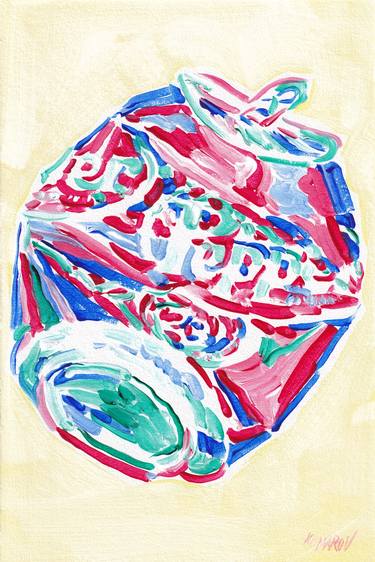 Dr Pepper pop art painting crished can original art expressionism thumb