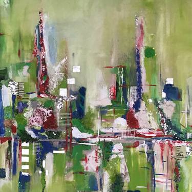 Original Abstract Paintings by Conny Bernhart