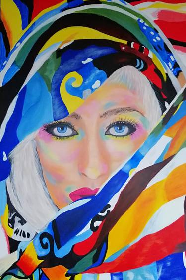 Original Modern Portrait Paintings by Conny Bernhart