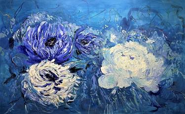 Original Abstract Floral Paintings by Lana Ritter