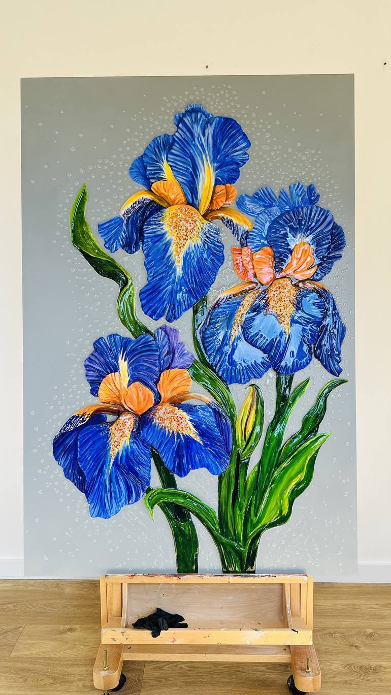 Original Floral Painting by Lana Ritter