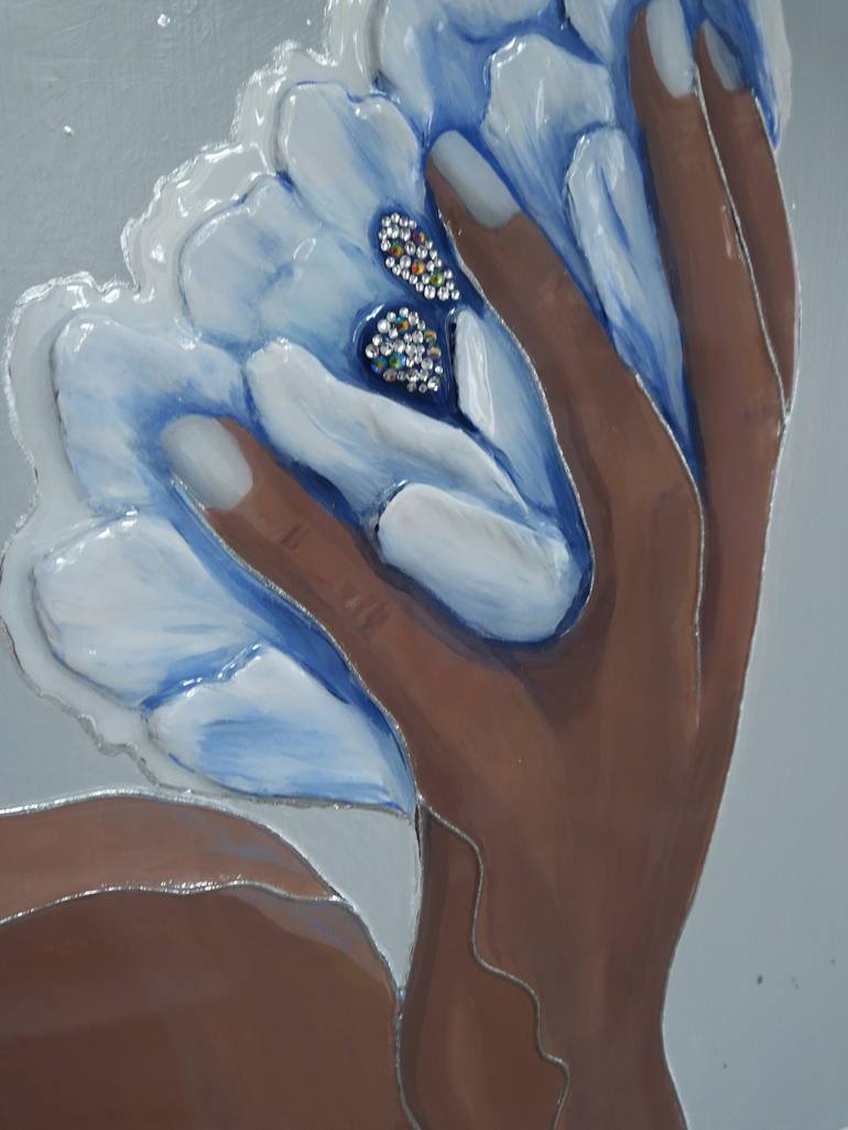 Original Art Deco Fashion Painting by Lana Ritter