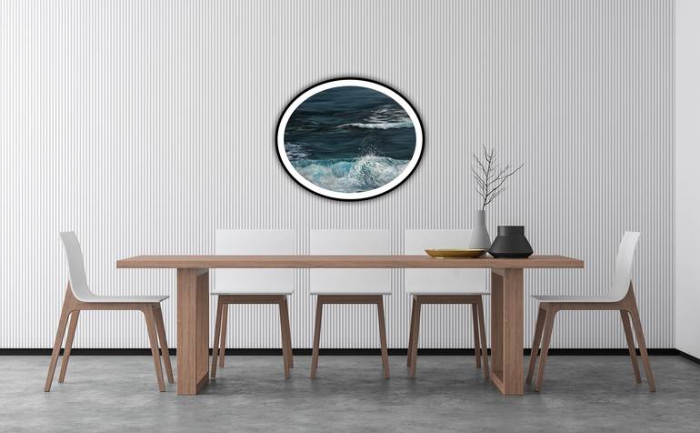 Original Conceptual Seascape Painting by Lana Ritter