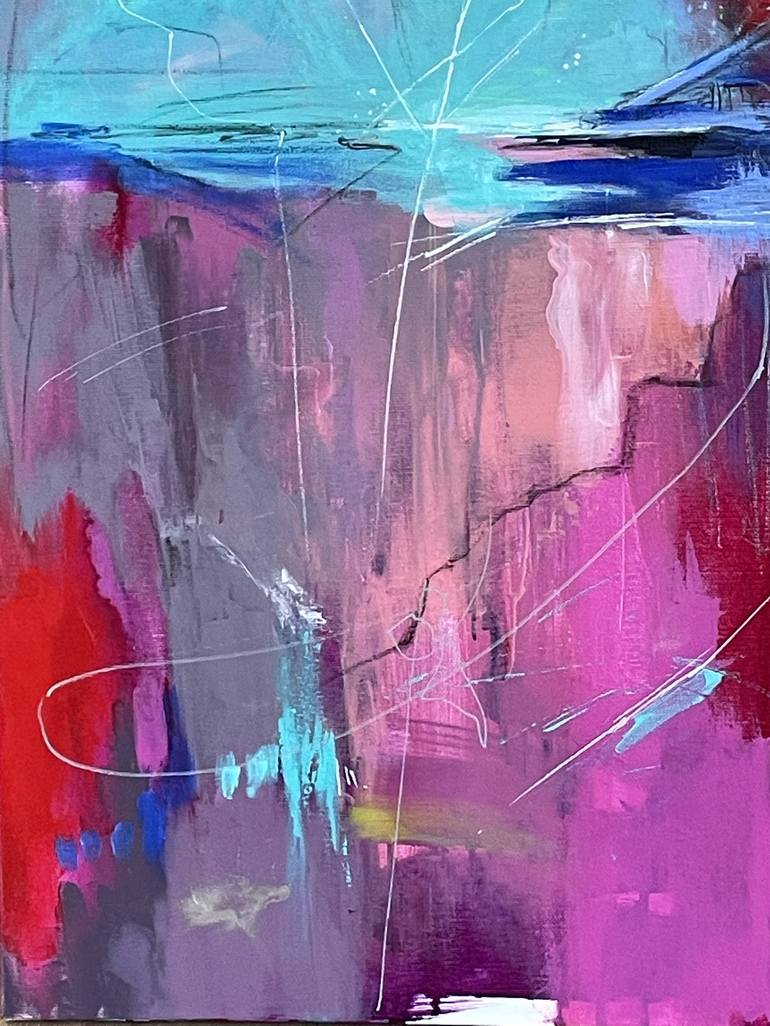 Original Abstract Painting by Lana Ritter