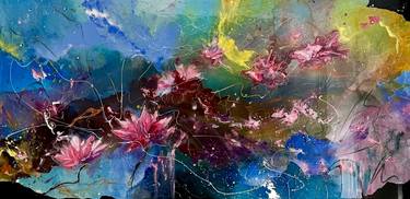Original Abstract Expressionism Abstract Paintings by Lana Ritter