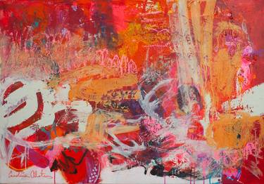 Print of Abstract Expressionism Abstract Paintings by Carolina Alotus