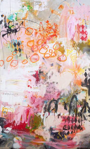 Original Abstract Expressionism Abstract Paintings by Carolina Alotus